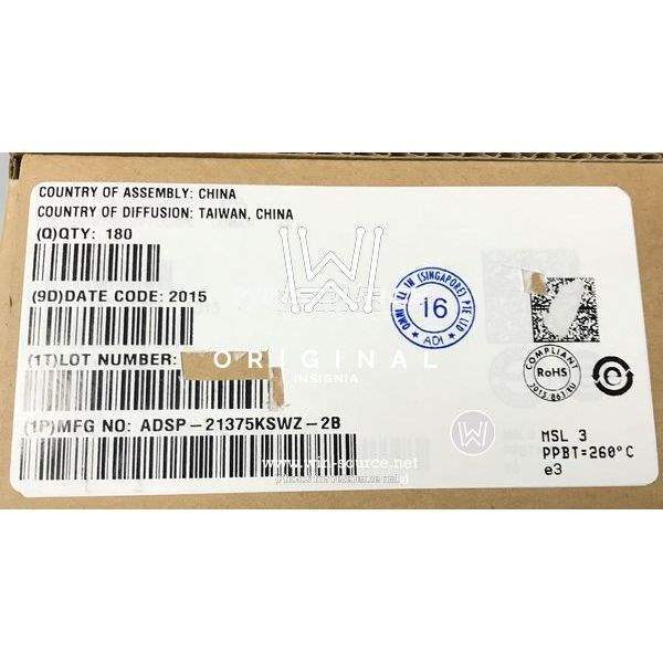 ADSP-21375KSWZ-2B label picture 2