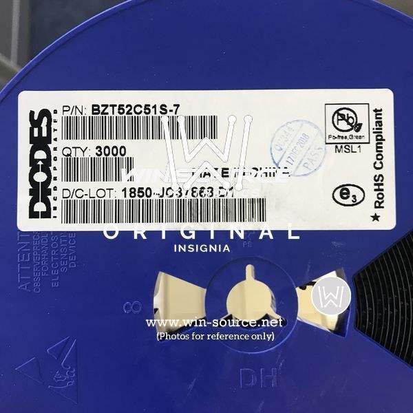 BZT52C51S-7 label picture