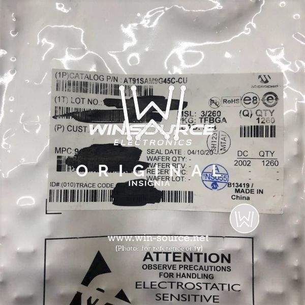 AT91SAM9G45C-CU  label picture