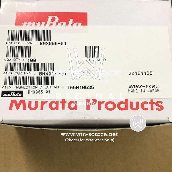 BNX005-01 label picture