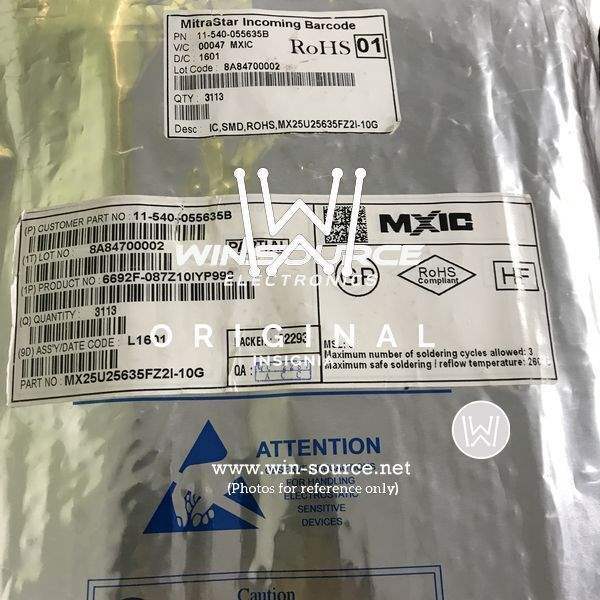 MX25U25635FZ2I-10G label picture