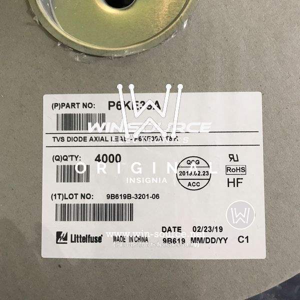 P6KE39A label picture