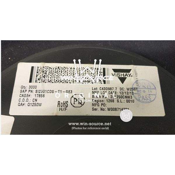 SI2301CDS-T1-GE3 label picture
