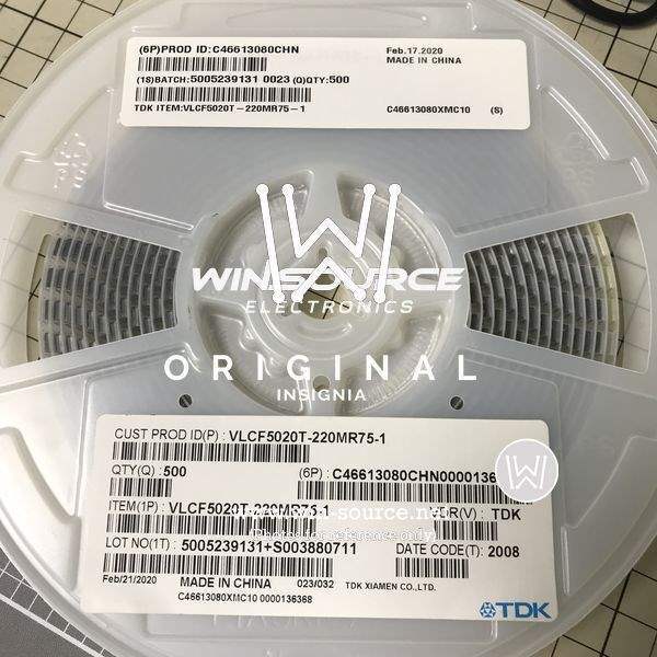 VLCF5020T-220MR75-1 label picture