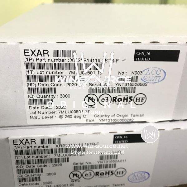 XR21B1411IL16TR-F label picture