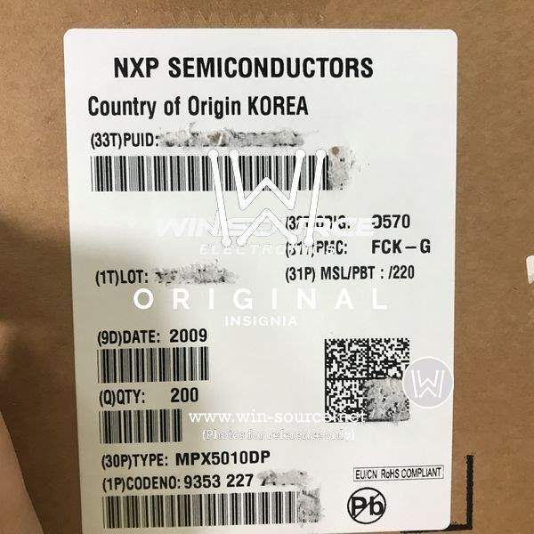  MPX5010DP label picture