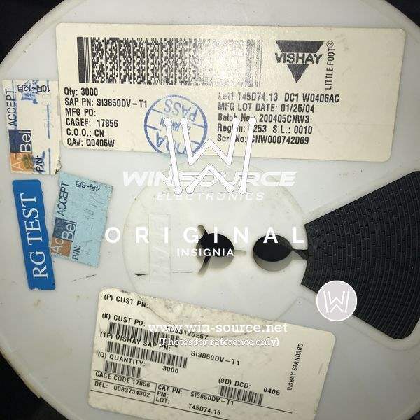 SI3850DV-T1 label picture