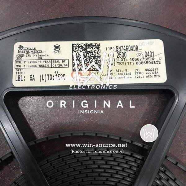 SN74F04DR   label picture