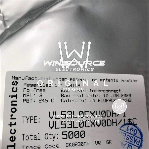 VL53L0CXV0DH/1 label picture