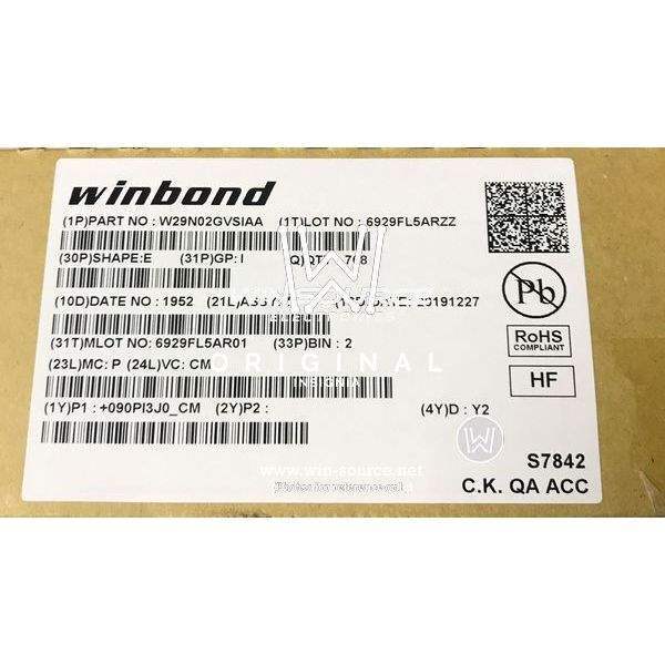 W29N02GVSIAA label picture