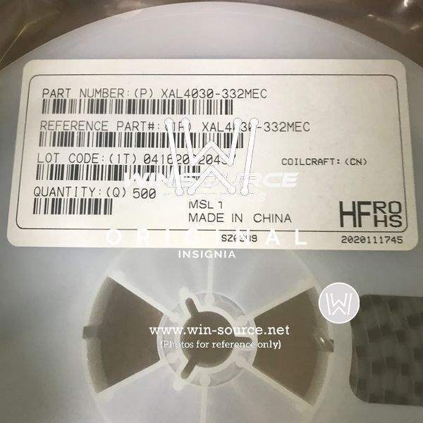 XAL4030-332MEC  label picture