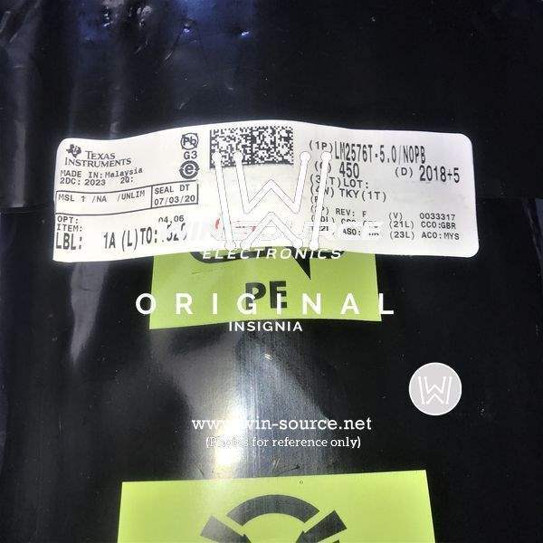 LM2576T-5.0/NOPB label picture