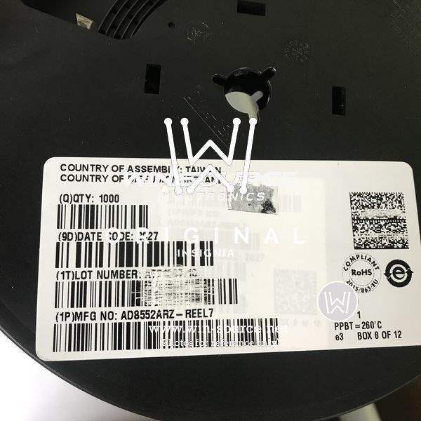 AD8552ARZ-REEL7 label picture