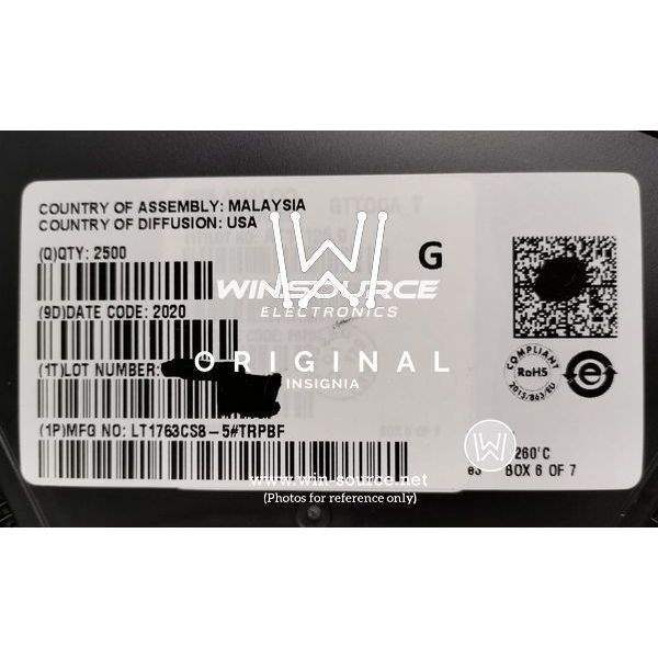 LT1763CS8-5#TRPBF label picture