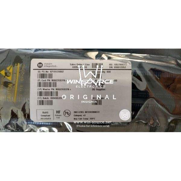 MAX293EPA+ label picture