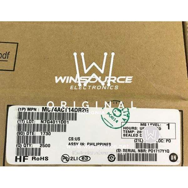 MC74ACT14DR2G label picture