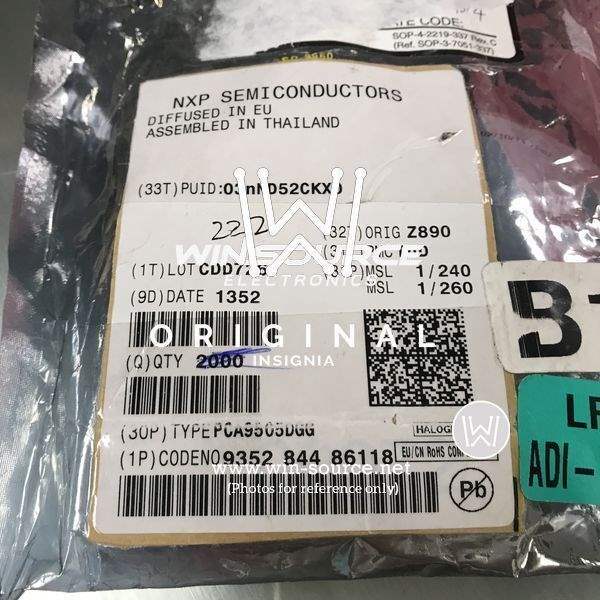 PCA9505DGG label picture