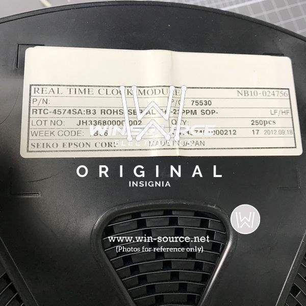 RTC-4574SA:B3:ROHS label picture