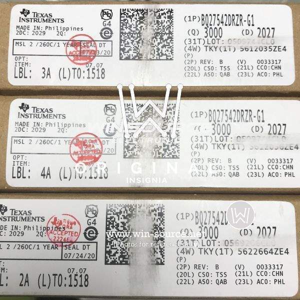 BQ27542DRZR-G1 label picture 1