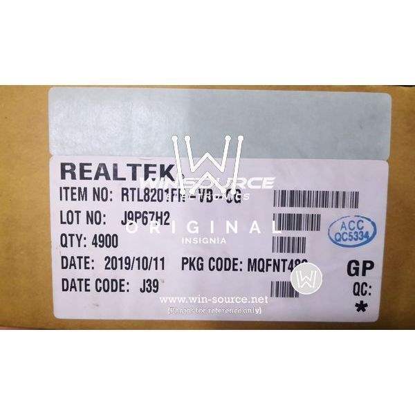 RTL8201FN-VB-CG label picture