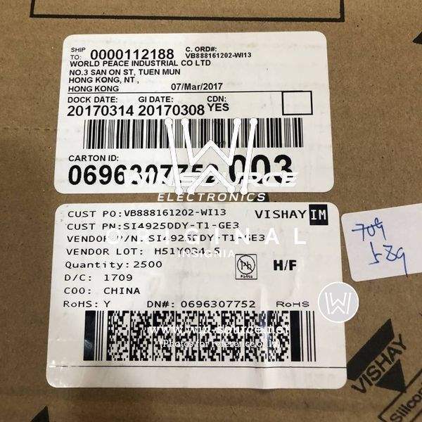 SI4925DDY-T1-GE3  label picture