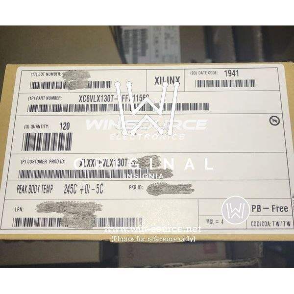 XC6VLX130T-1FFG1156C label picture