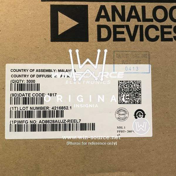 AD8628AUJZ-REEL7 label picture