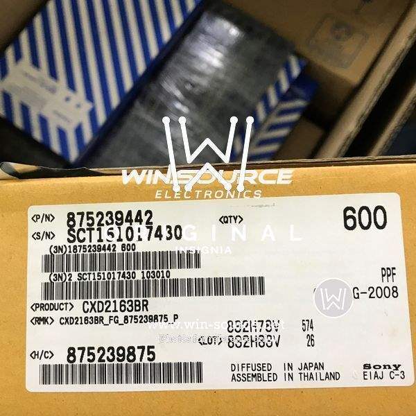 CXD2163BR  label picture