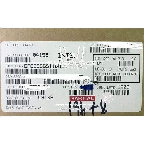 EPCQ256SI16N  label picture