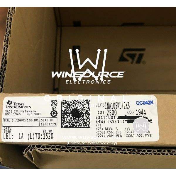 INA105KU/2K5 label picture