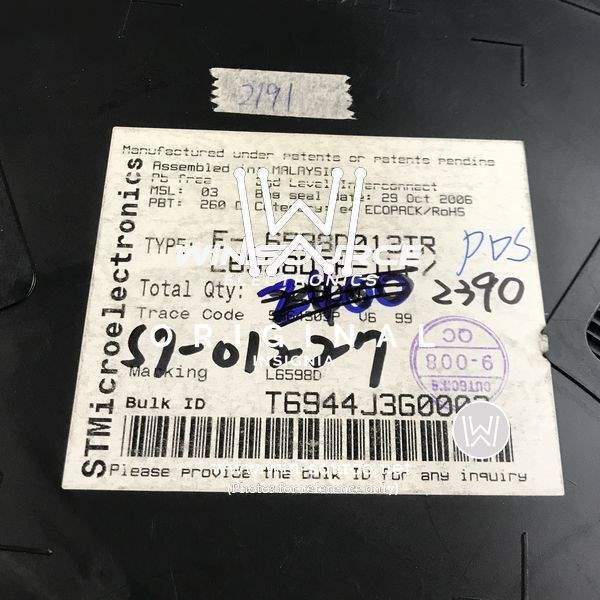 L6598D013TR  label picture