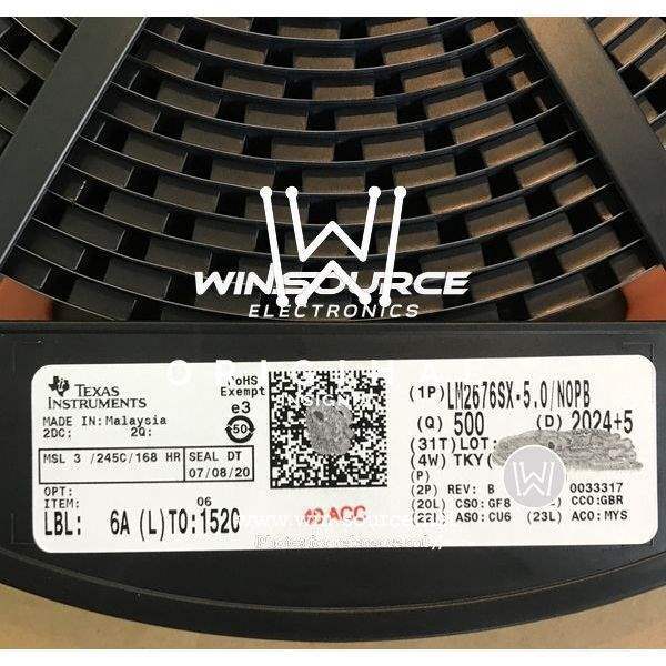 LM2676SX-5.0/NOPB label picture 2