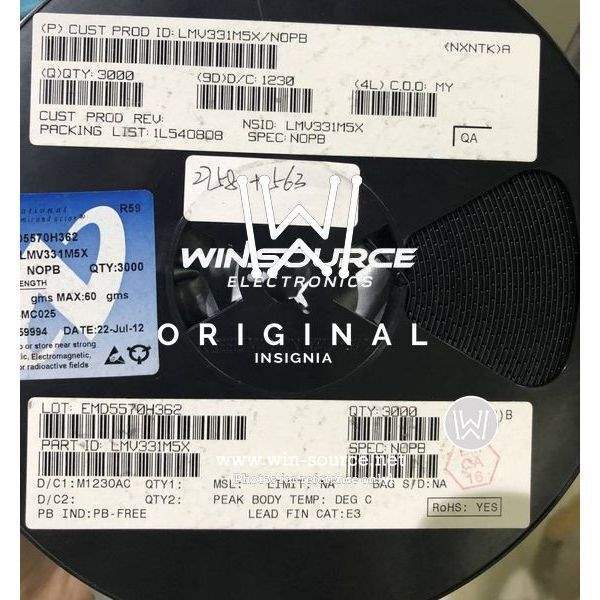 LMV331M5X   label picture