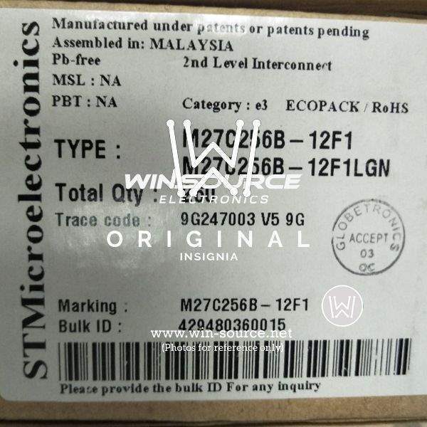 M27C256B-12F1L label picture