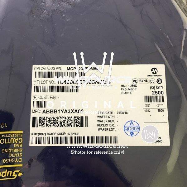 MCP6232T-E/MS  label picture
