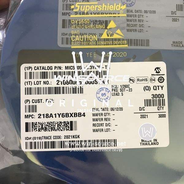 MIC5205-3.3YM5-TR  label picture