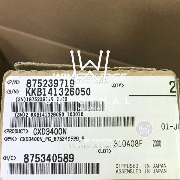 CXD3400N label picture
