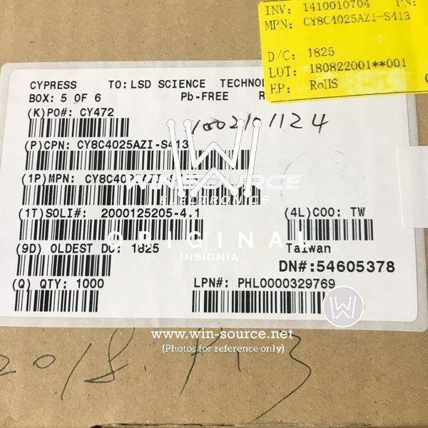 CY8C4025AZI-S413 label picture