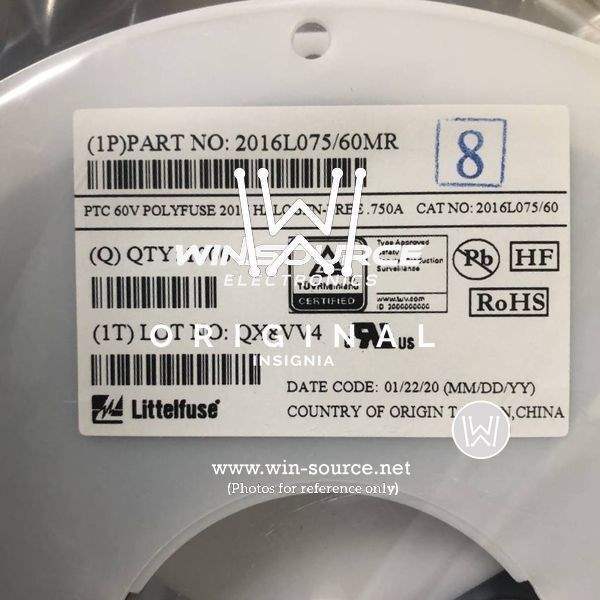 2016L075/60MR label picture