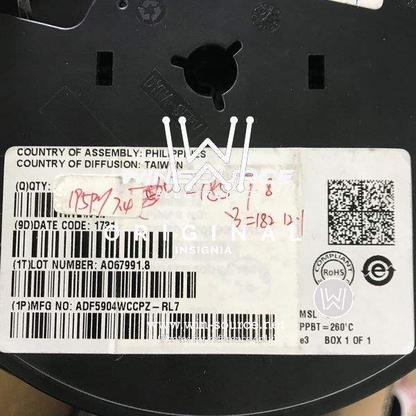 ADF5904WCCPZ-RL7 label picture
