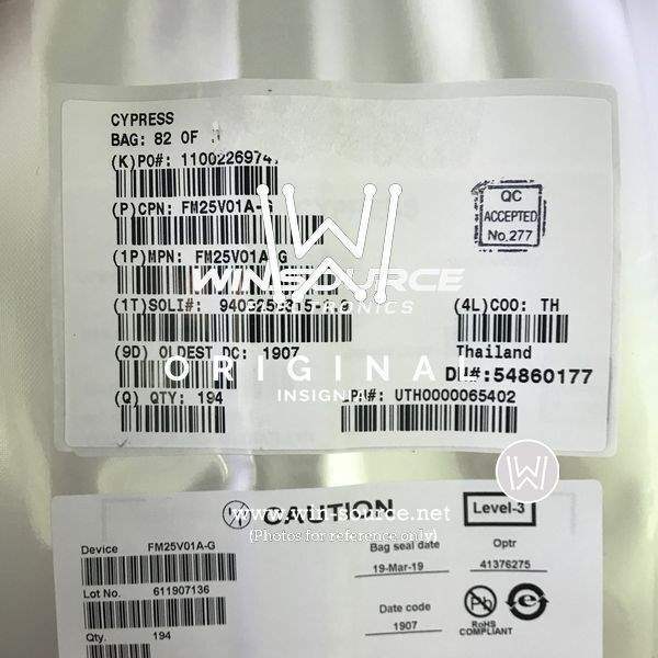 FM25V01A-G label picture