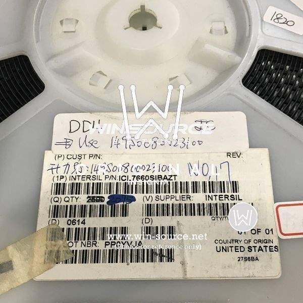 ICL7660SIBAZT  label picture