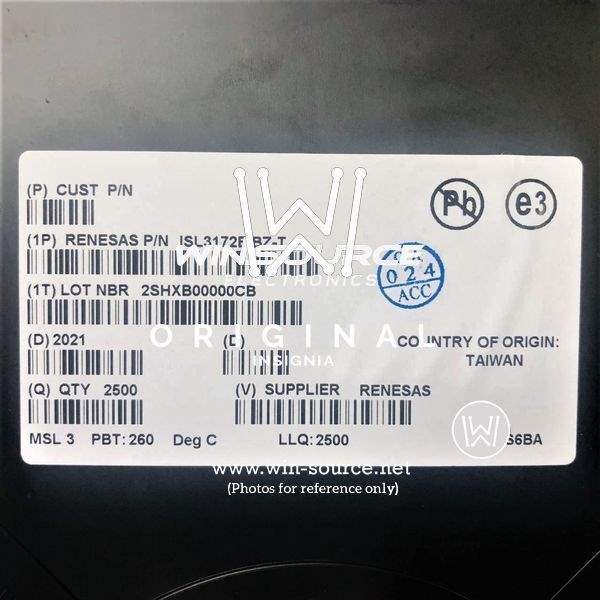 ISL3172EIBZ-T  label picture
