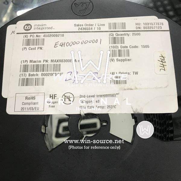 MAX98300ETA+T  label picture