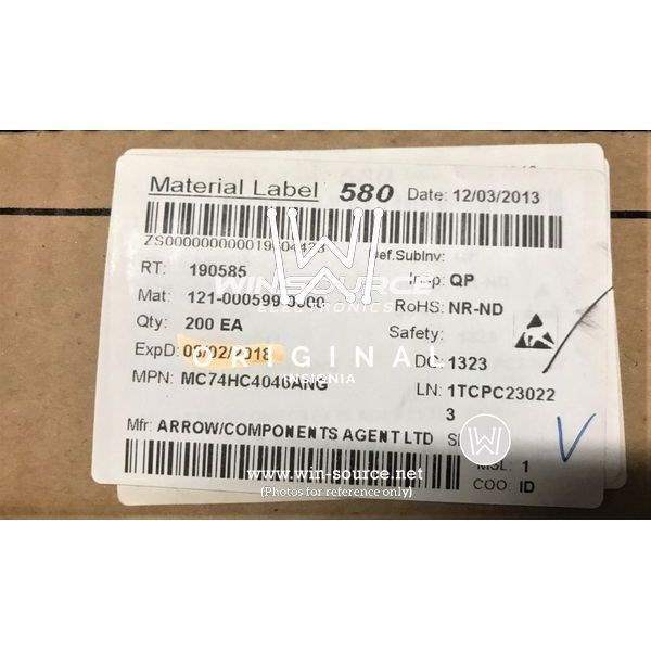 MC74HC4046ANG  label picture