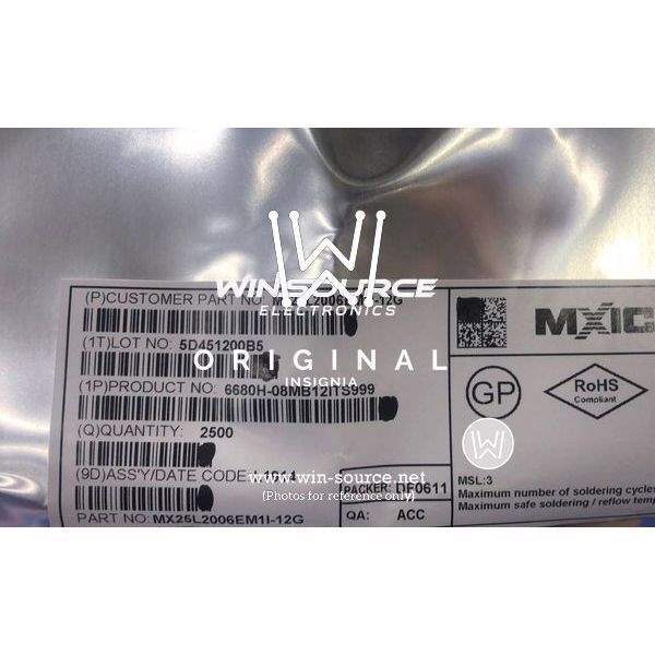 MX25L2006EM1I-12G label picture