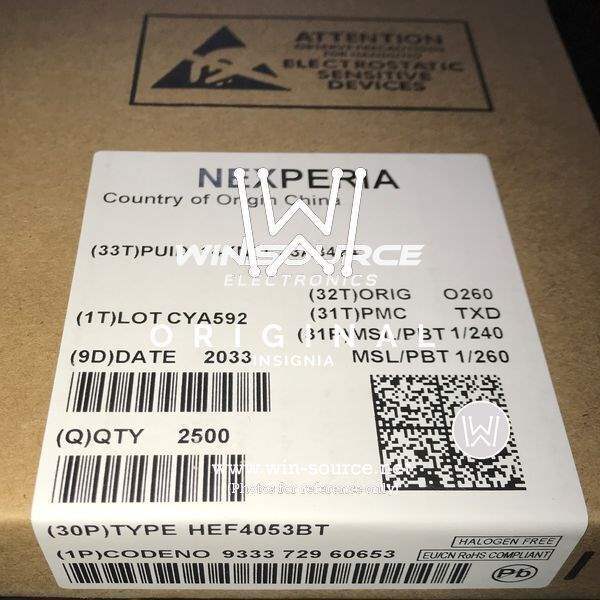 HEF4053BT label picture