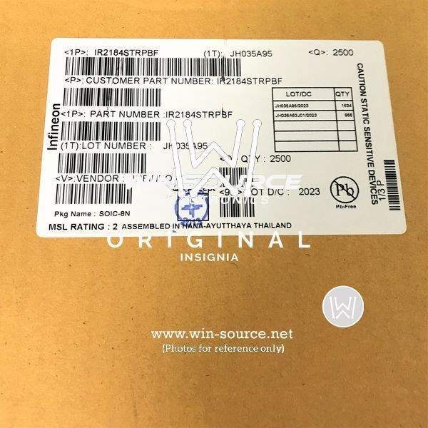 IR2184STRPBF label picture
