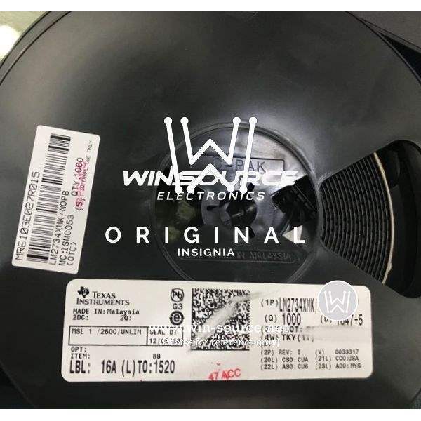 LM2734XMK/NOPB label picture