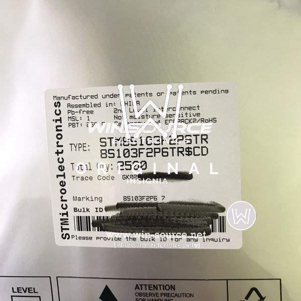 STM8S103F2P6TR  label picture 2